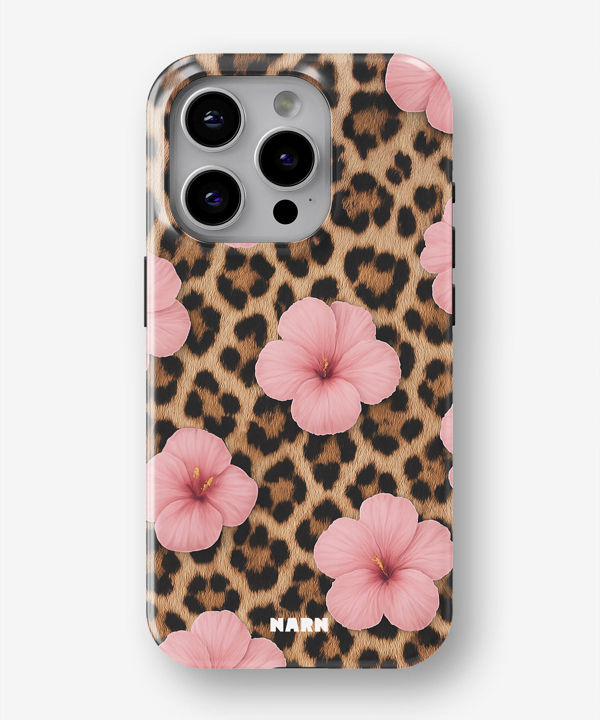 iPhone 12 Pro Max Tough Case – Leopard Flower - View 1