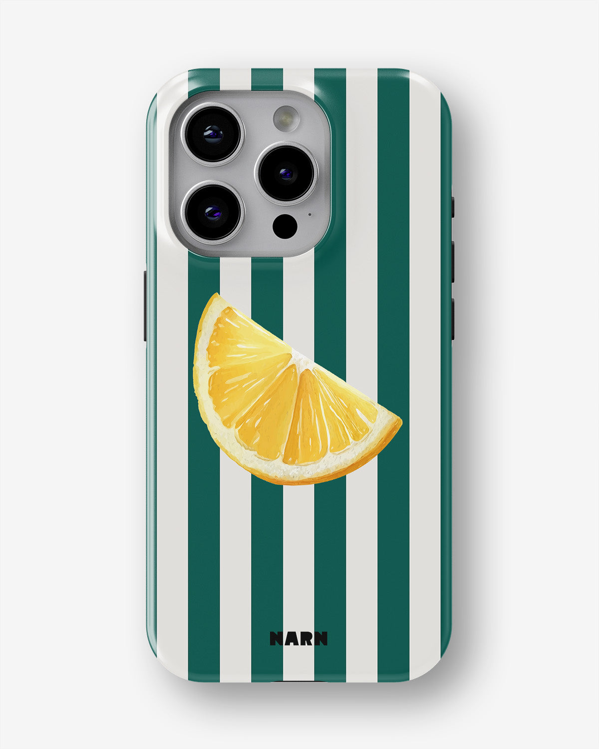 iPhone 12 Pro Max Tough Case – Lemon Stripes - View 1