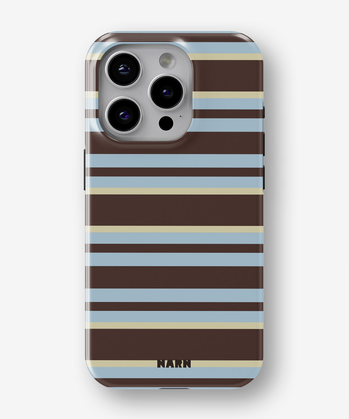 iPhone 12 Pro Max Tough Case – Latte Lines - View 1
