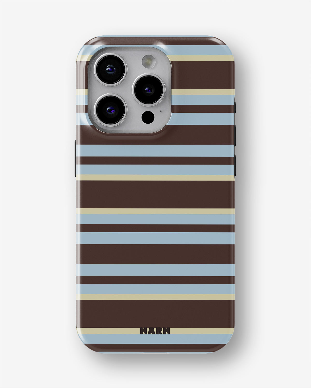 iPhone 12 Pro Max Tough Case – Latte Lines - View 1