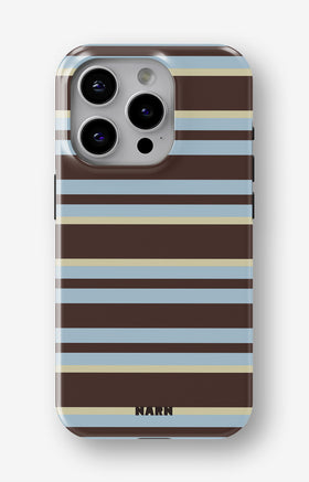 iPhone 12 Pro Max Tough Case – Latte Lines - View 1