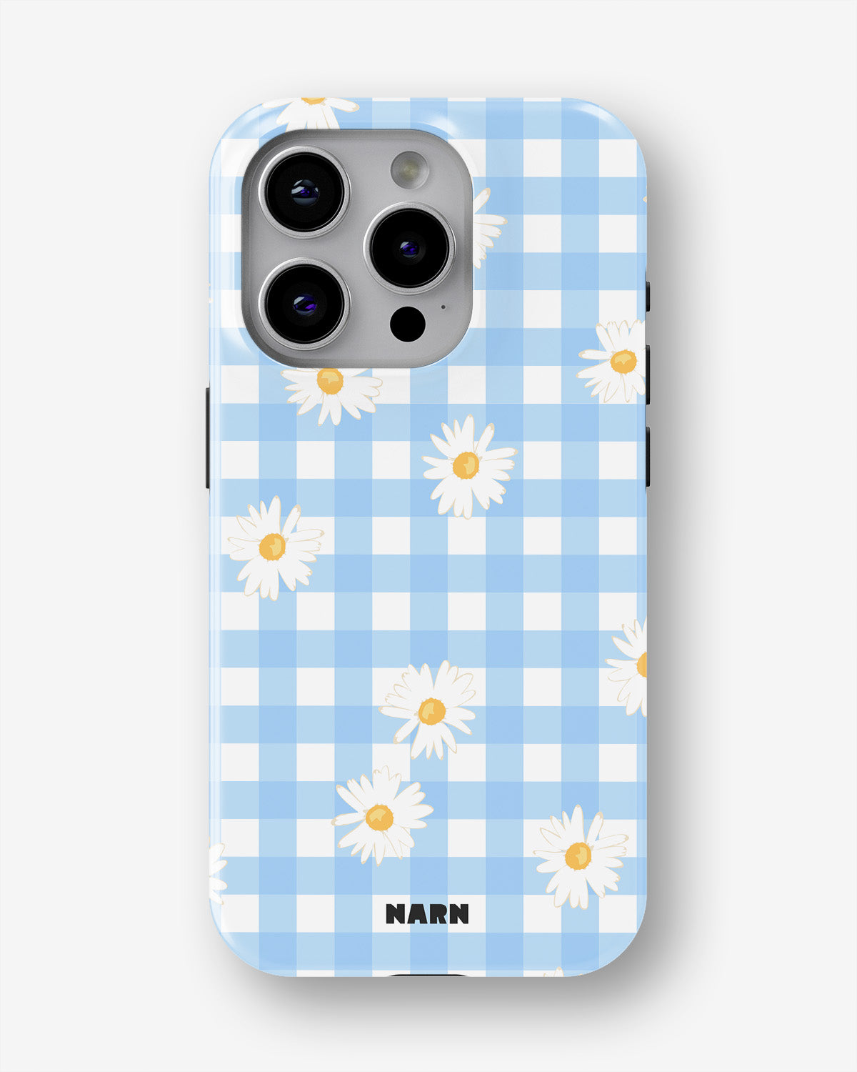 iPhone 12 Pro Max Tough Case – Blue Daisies - View 1
