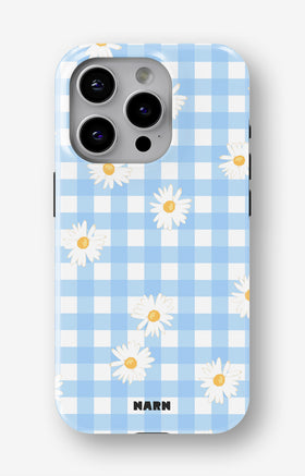 iPhone 12 Pro Max Tough Case – Blue Daisies - View 1
