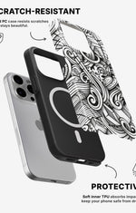 iPhone 12 Pro Max Tough Case – Japanese Pattern - View 2