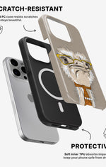 iPhone 12 Pro Max Tough Case – Hipster Ostrich - View 2