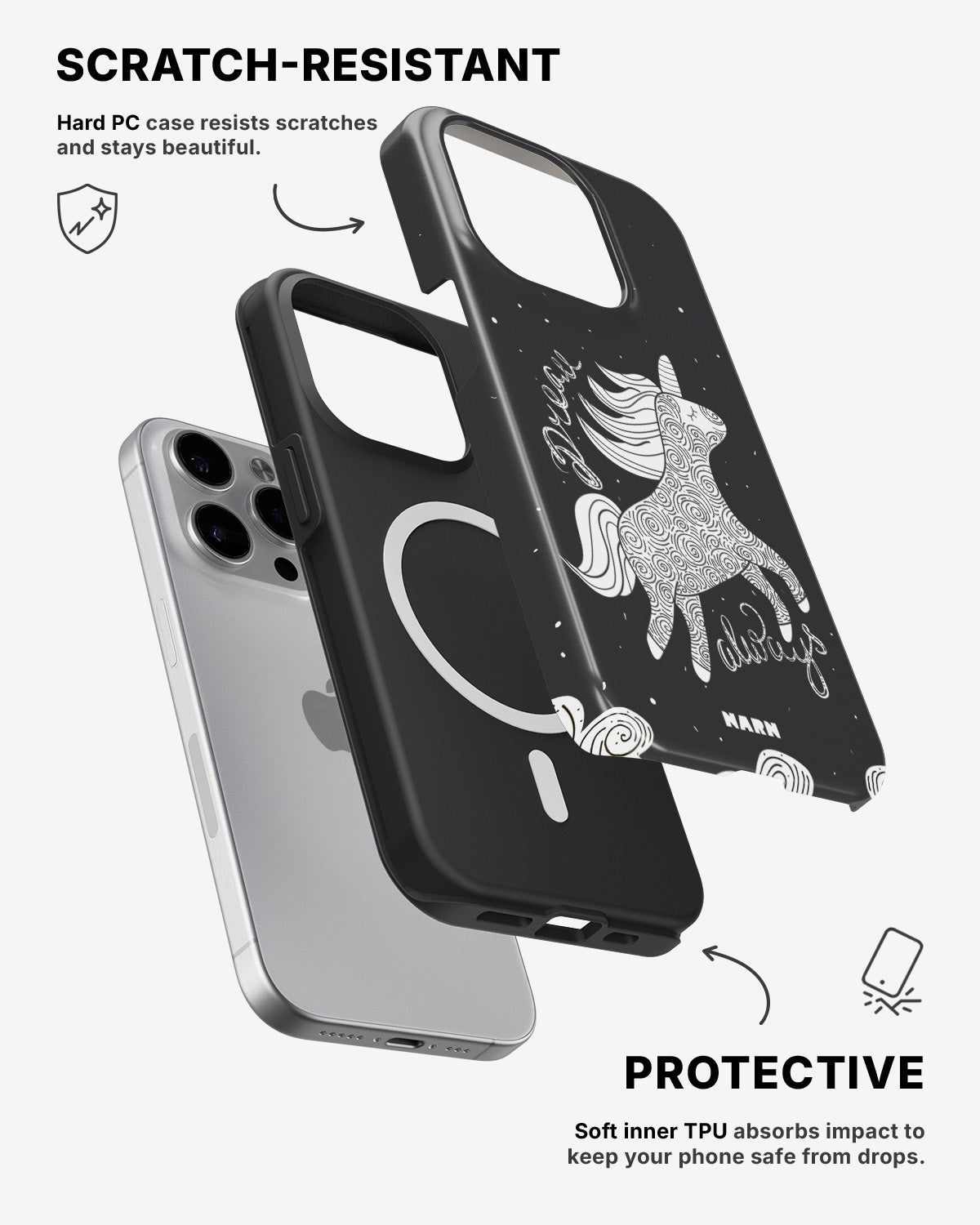 iPhone 12 Pro Max Tough Case – Dream Always - View 2