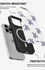 iPhone 12 Pro Max Tough Case – Blue Turtles - View 2