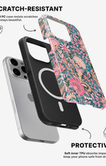 iPhone 12 Pro Max Tough Case – Fantasy Flowers - View 2