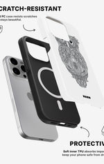 iPhone 12 Pro Max Tough Case – Owl - View 2