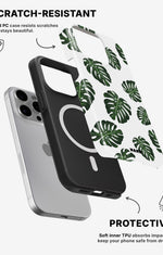 iPhone 12 Pro Max Tough Case – Monstera Pattern - View 2