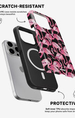 iPhone 12 Pro Max Tough Case – Flamingos - View 2