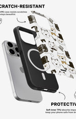 iPhone 12 Pro Max Tough Case – Cartoon Cats - View 2