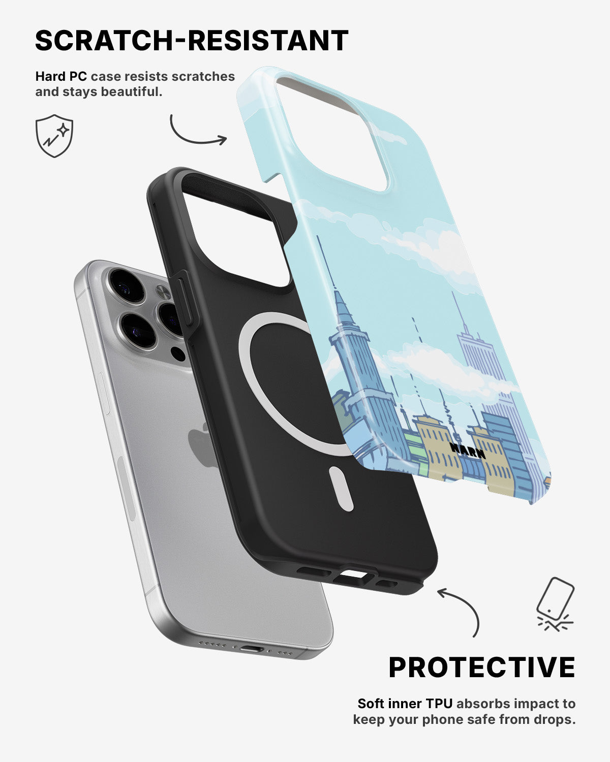 iPhone 12 Pro Max Tough Case – Skyline - View 2