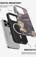 iPhone 12 Pro Max Tough Case – Triangles - View 2