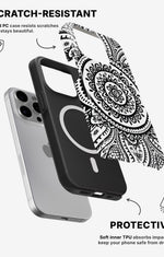 iPhone 12 Pro Max Tough Case – Henna Mandala - View 2