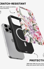 iPhone 12 Pro Max Tough Case – Watercolor Flowers - View 2