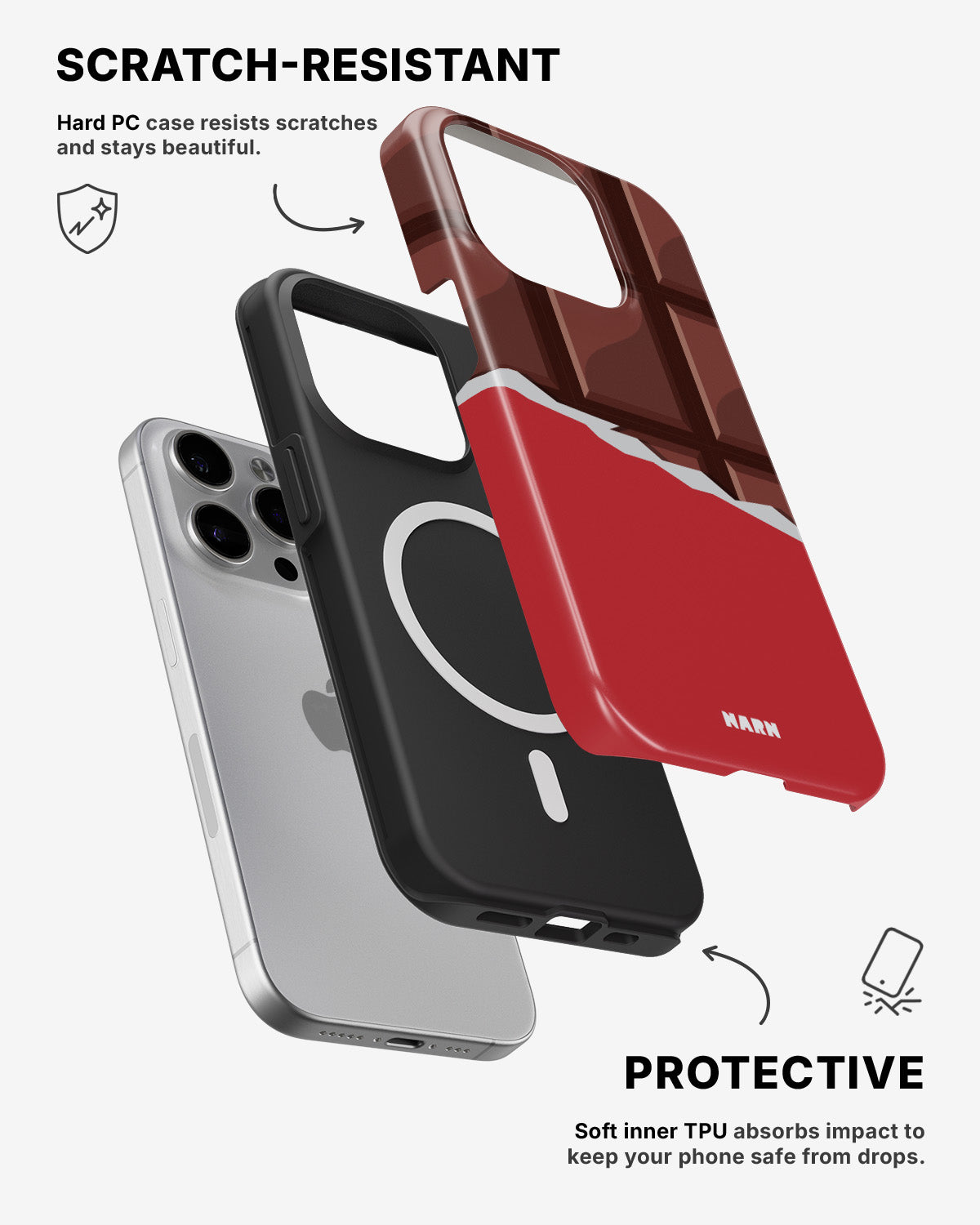 iPhone 12 Pro Max Tough Case – Chocolate Break - View 2