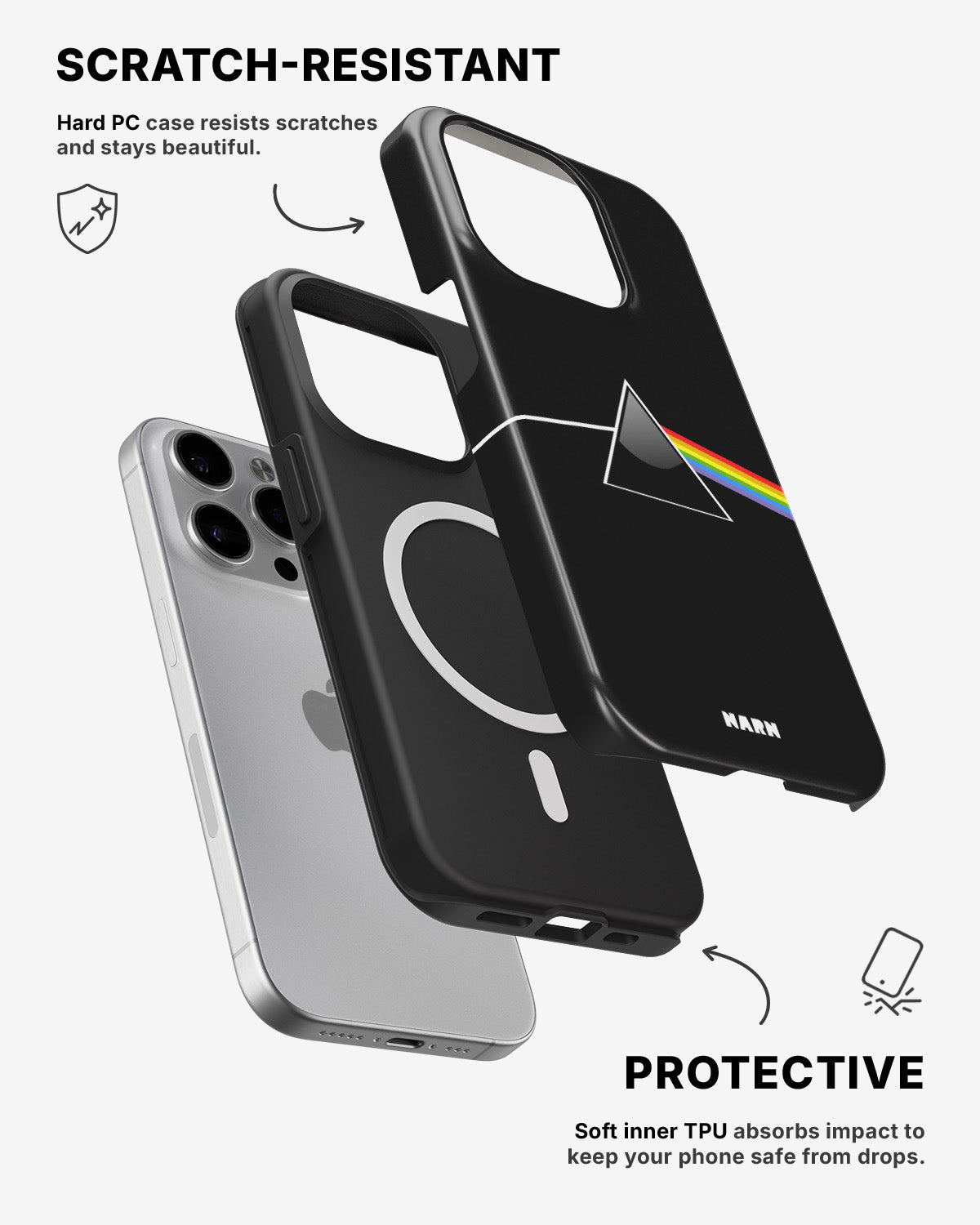 iPhone 12 Pro Max Tough Case – Dark Side - View 2