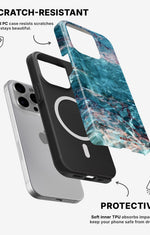 iPhone 12 Pro Max Tough Case – Icy Marble - View 2