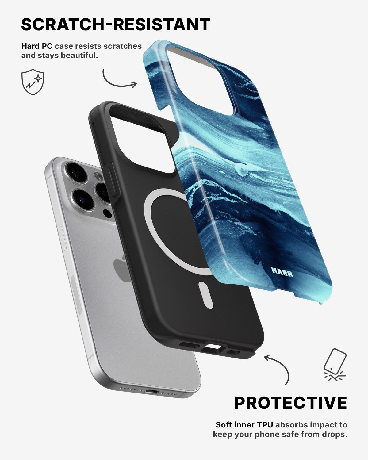iPhone 12 Pro Max Tough Case – Ocean Dream - View 2