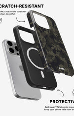 iPhone 12 Pro Max Tough Case – Jungle Green Camo - View 2