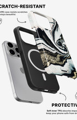 iPhone 12 Pro Max Tough Case – Golden Swirl - View 2