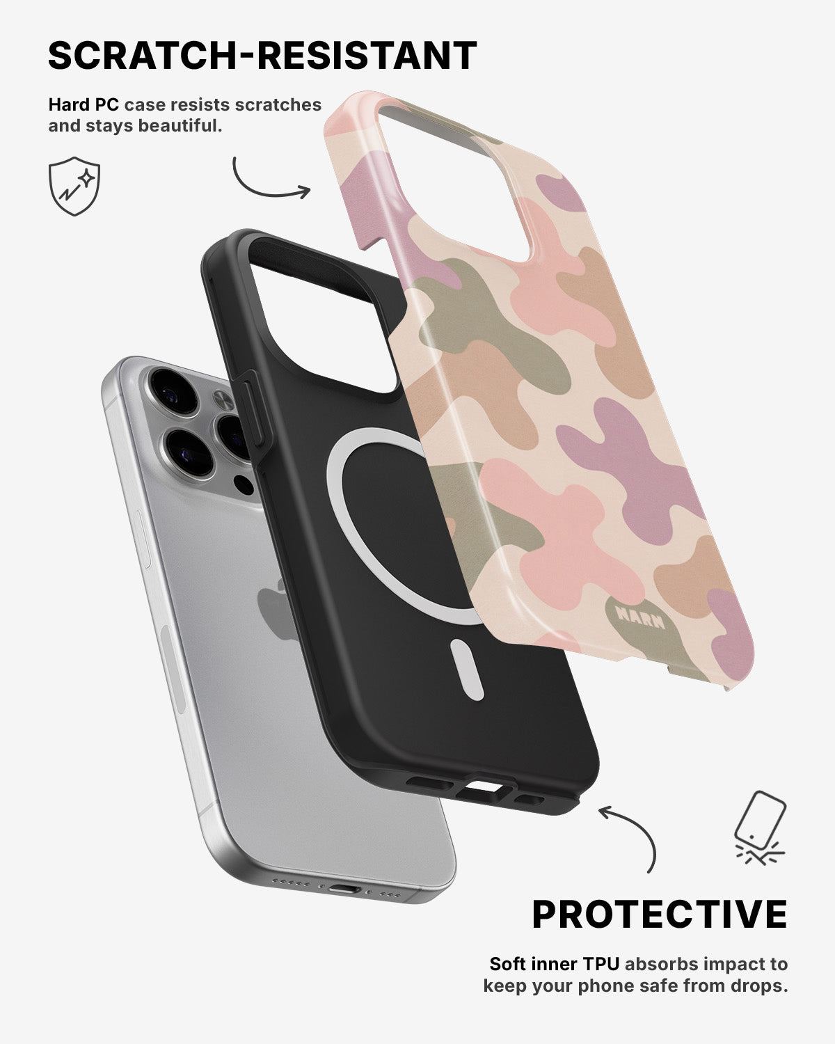 iPhone 12 Pro Max Tough Case – Dream Camo - View 2