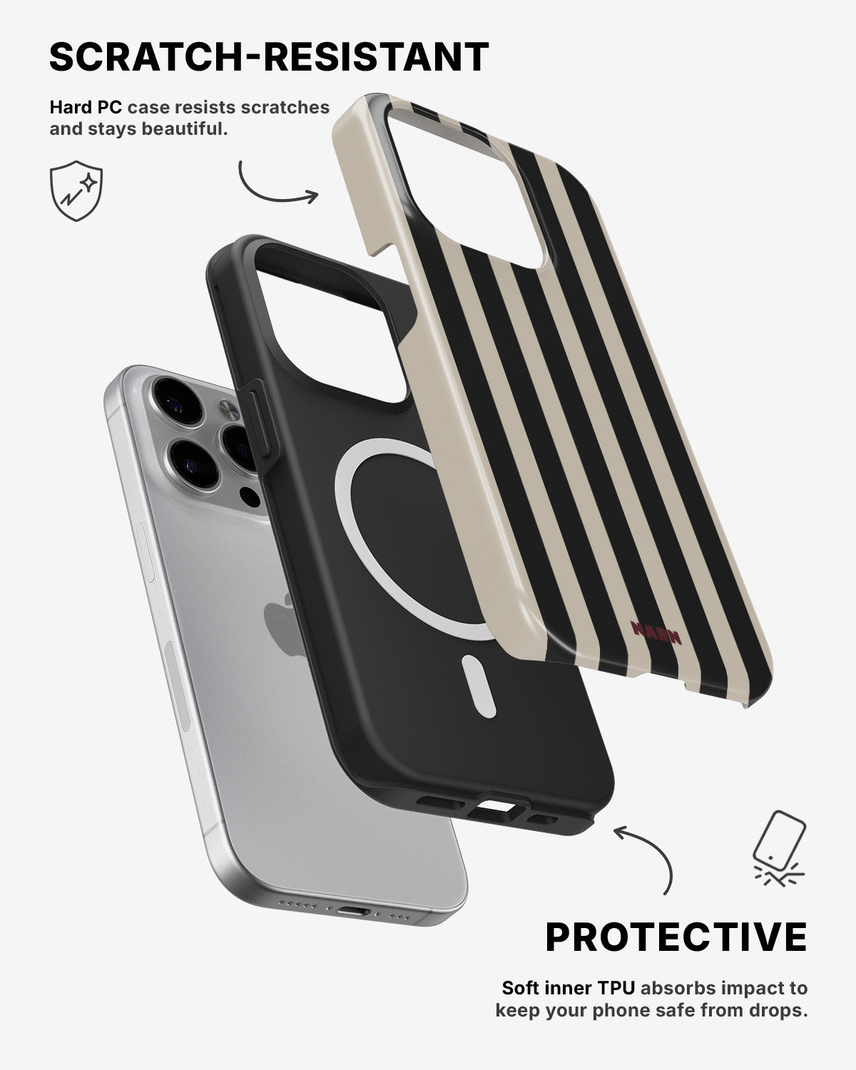 iPhone 12 Pro Max Tough Case – Classique - View 2