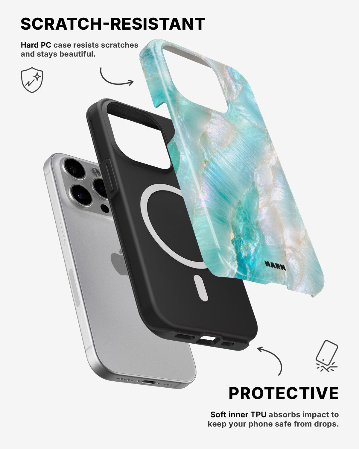 iPhone 12 Pro Max Tough Case – Mermaid - View 2