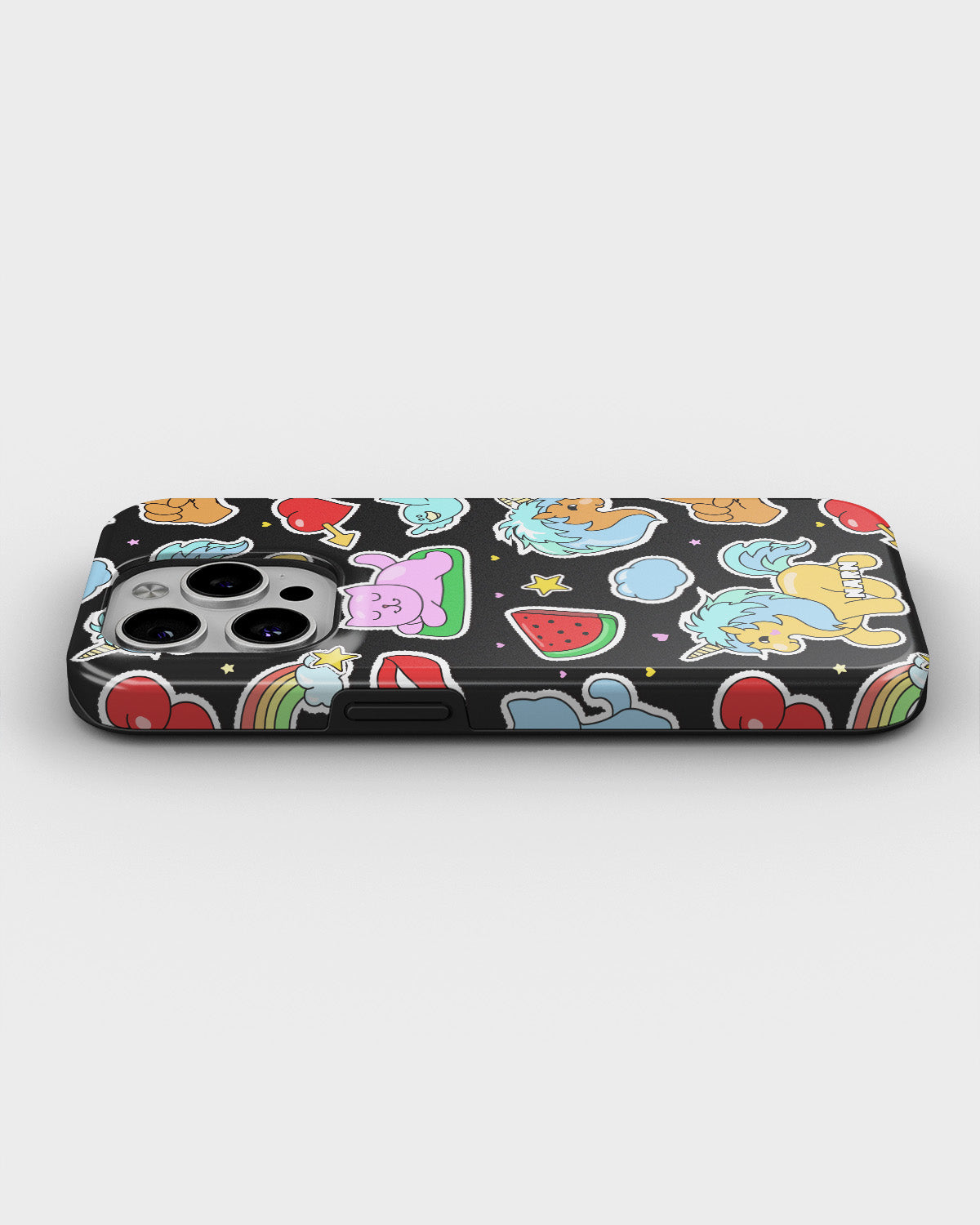 iPhone 12 Pro Max Tough Case – Cute Stickers - View 3