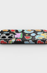 iPhone 12 Pro Max Tough Case – Cute Stickers - View 3