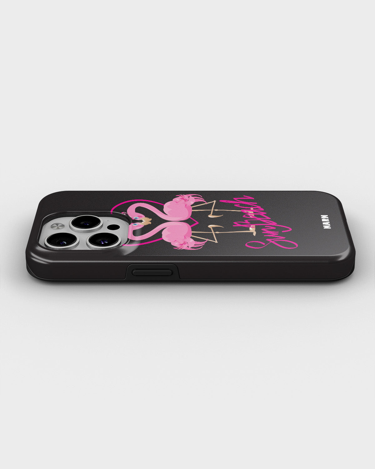 iPhone 12 Pro Max Tough Case – Beach Flamingo - View 3
