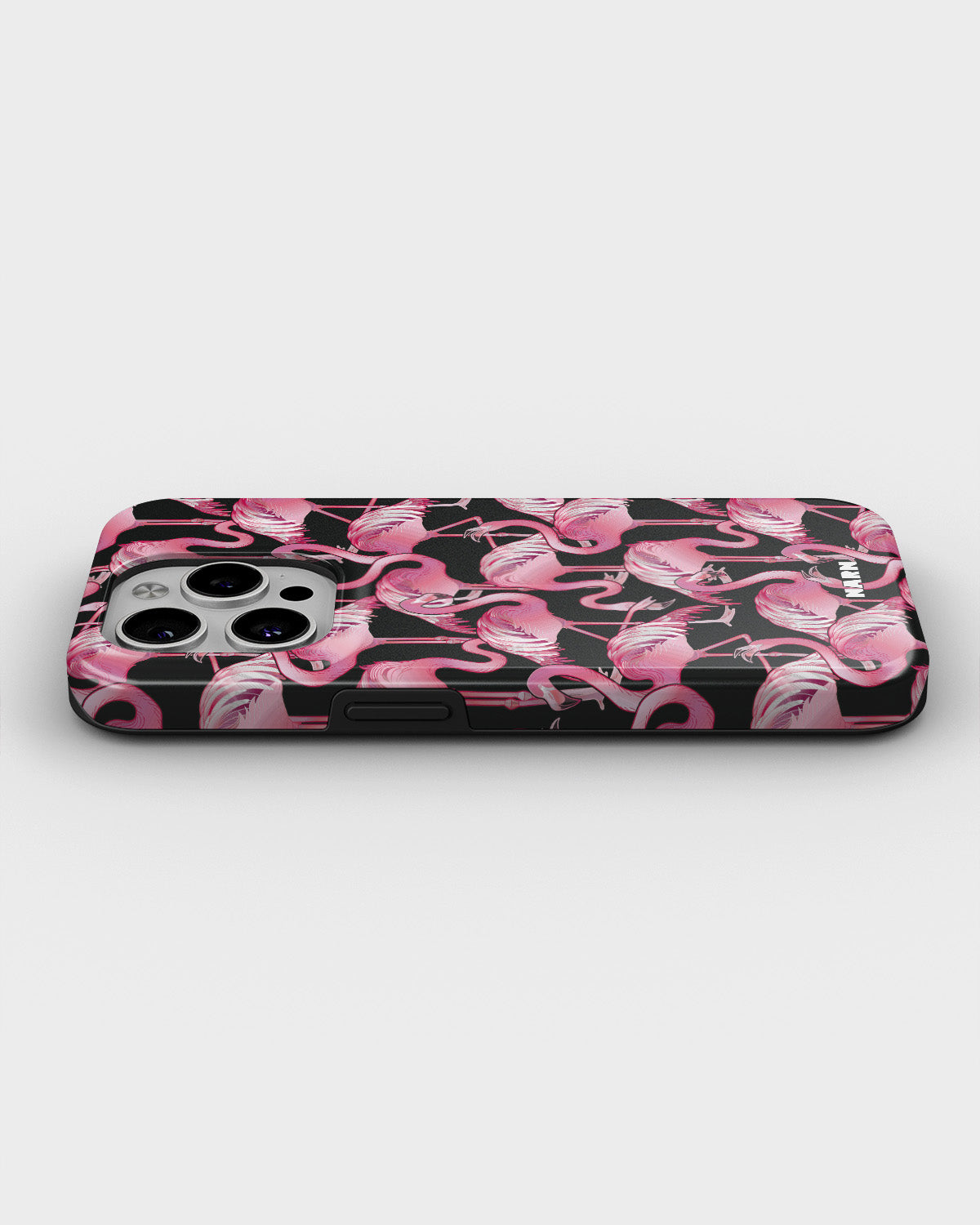 iPhone 12 Pro Max Tough Case – Flamingos - View 3