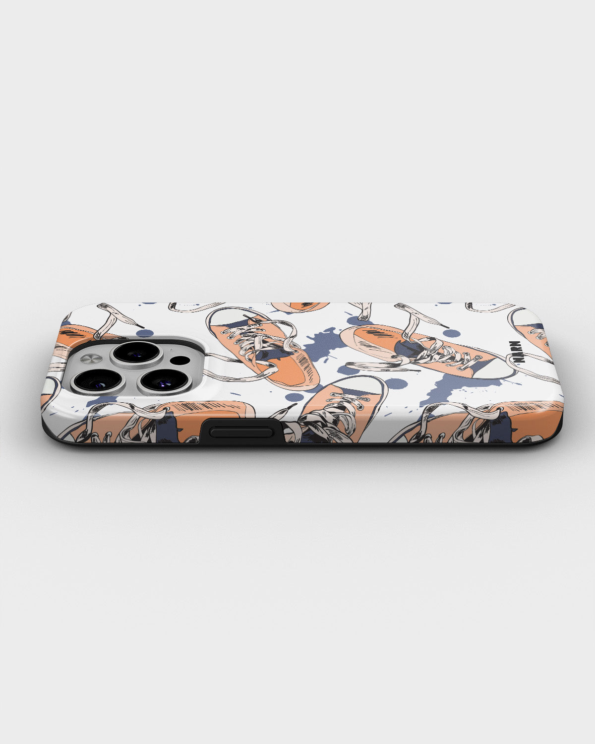 iPhone 12 Pro Max Tough Case – Apricot Sneakers - View 3