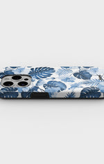 iPhone 12 Pro Max Tough Case – Blue Tropics - View 3