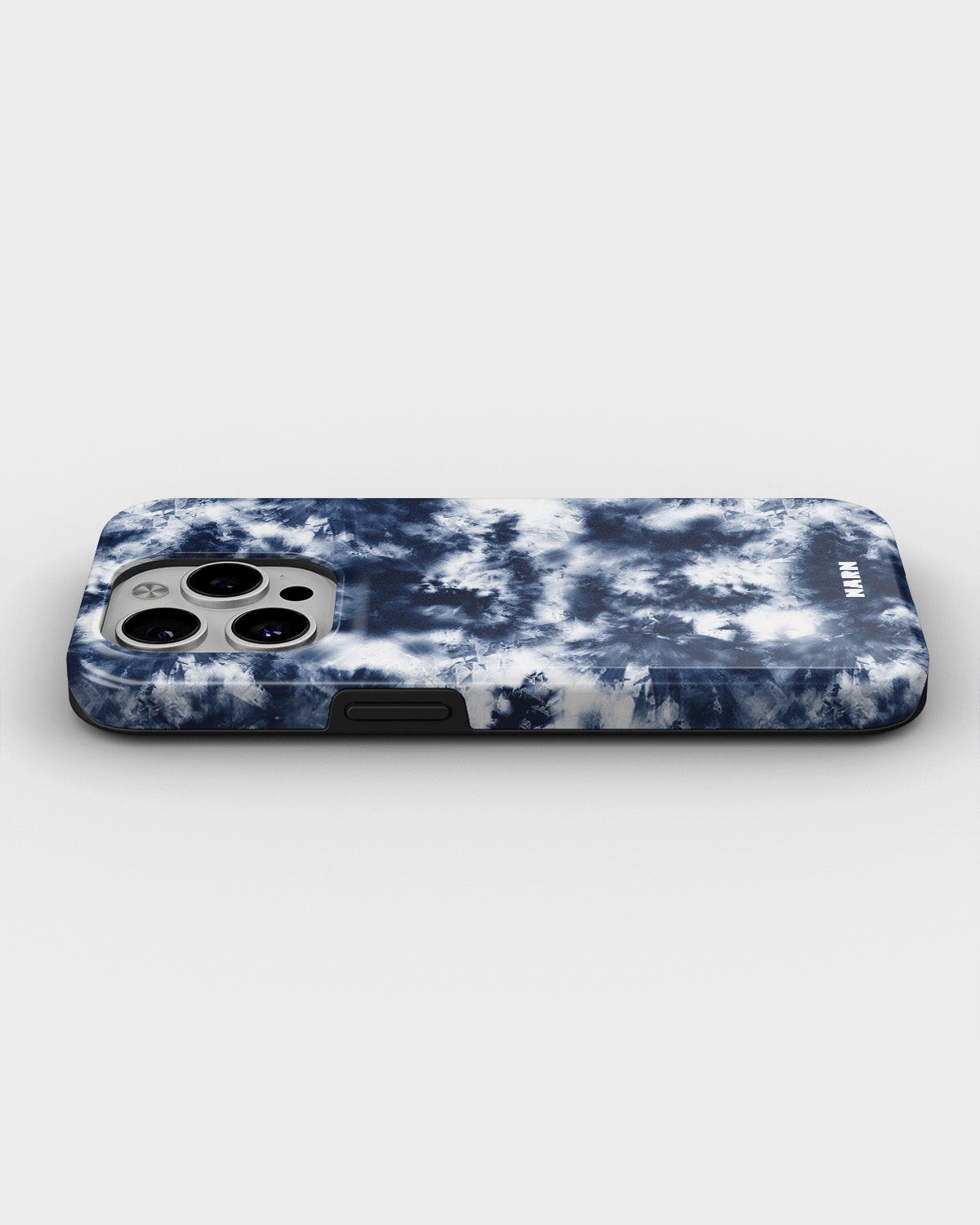 iPhone 12 Pro Max Tough Case – Tie Dye Blue - View 3