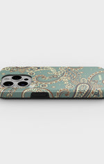 iPhone 12 Pro Max Tough Case – Paisley Green - View 3