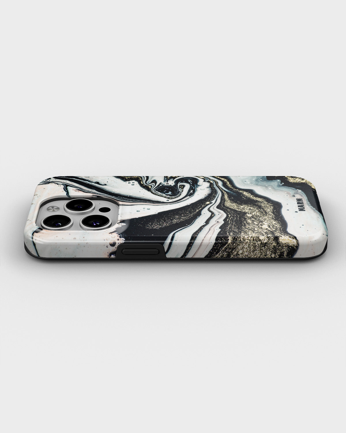 iPhone 12 Pro Max Tough Case – Golden Swirl - View 3
