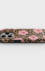 iPhone 12 Pro Max Tough Case – Leopard Flower - View 3