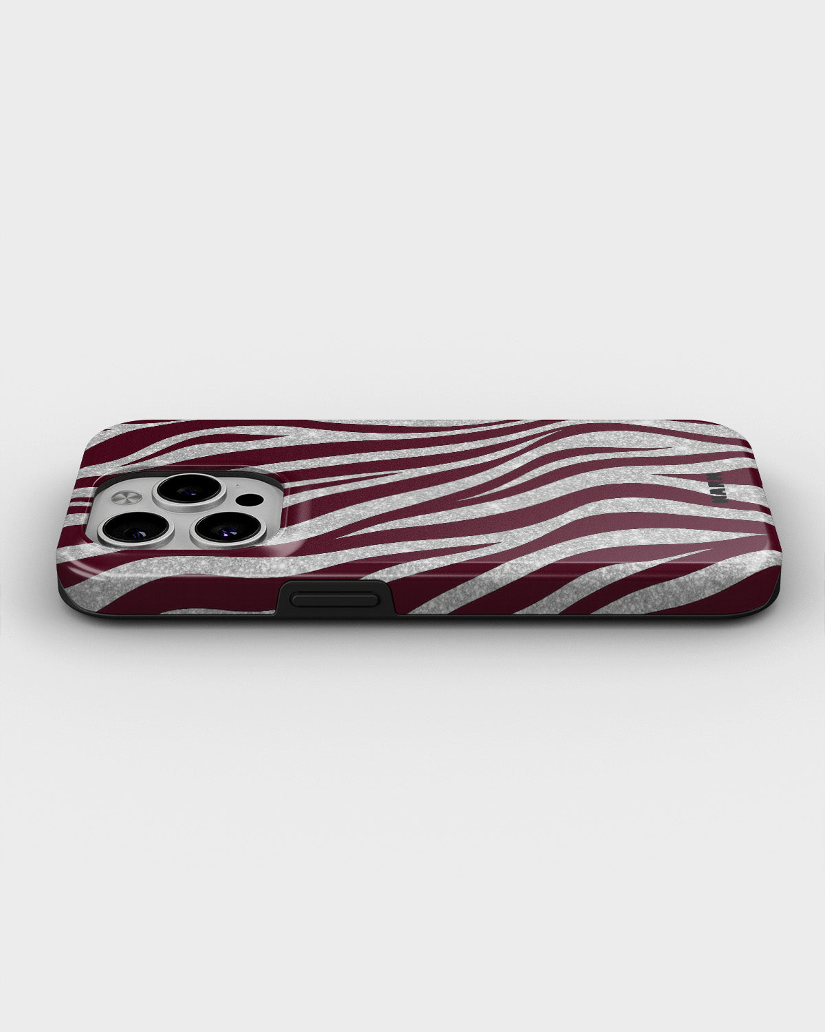 iPhone 12 Pro Max Tough Case – Velvet Zebra - View 3