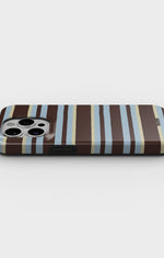 iPhone 12 Pro Max Tough Case – Latte Lines - View 3