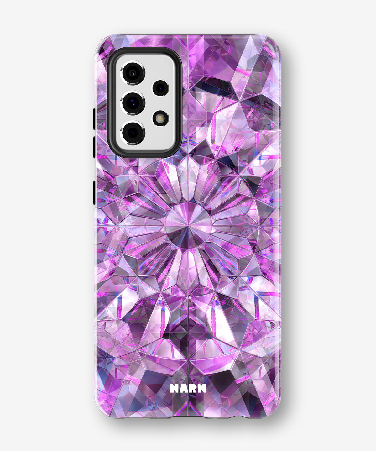Samsung Galaxy A52 / A52s 5G Tough Case – Lavender Crystals - View 1