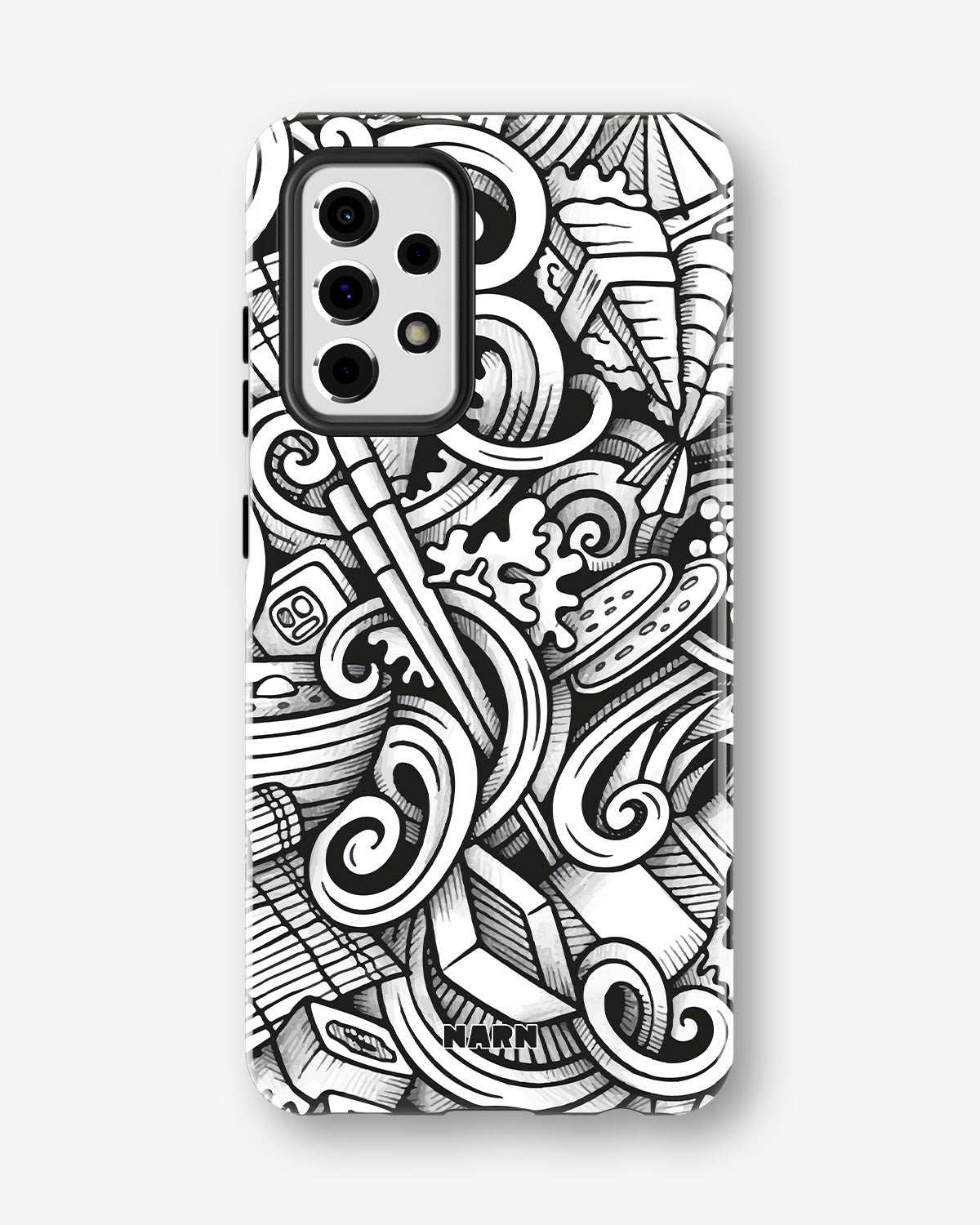 Samsung Galaxy A52 / A52s 5G Tough Case – Japanese Pattern - View 1