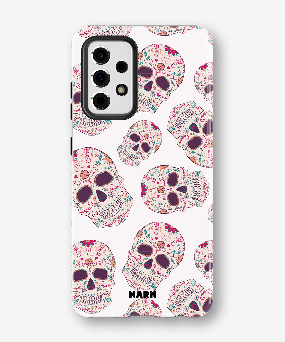 Samsung Galaxy A52 / A52s 5G Tough Case – Calavera Skulls - View 1