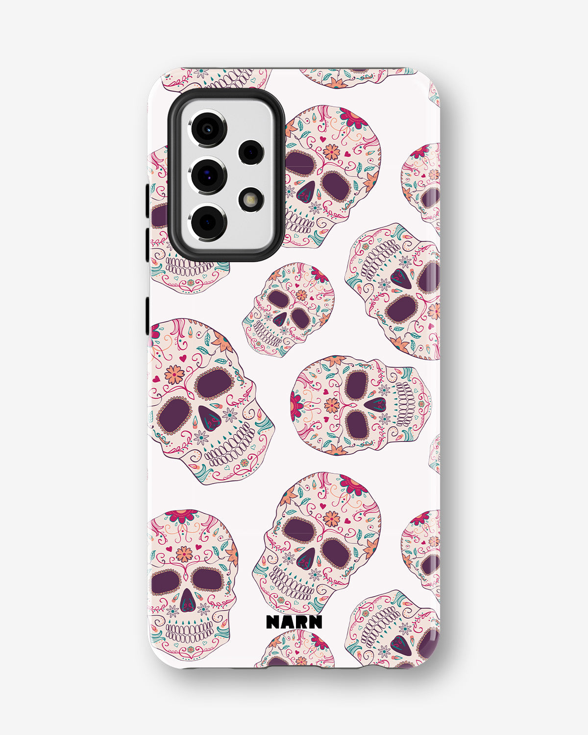 Samsung Galaxy A52 / A52s 5G Tough Case – Calavera Skulls - View 1
