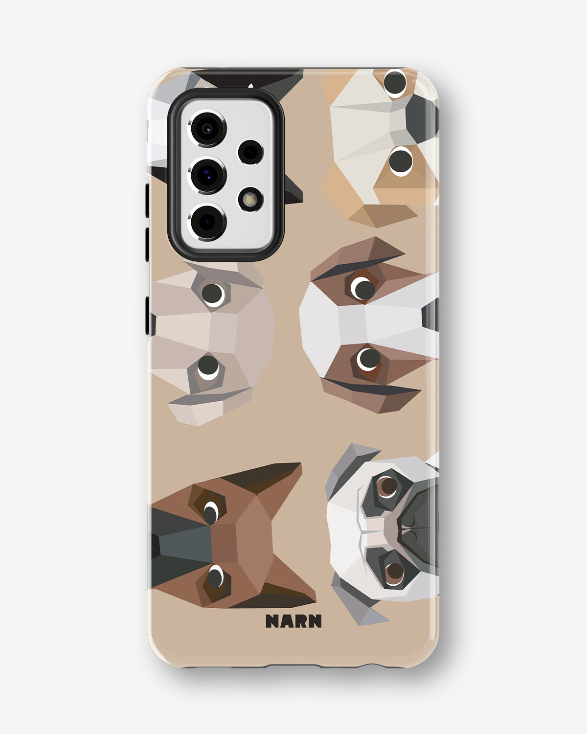 Samsung Galaxy A52 / A52s 5G Tough Case – Cute Dogs - View 1