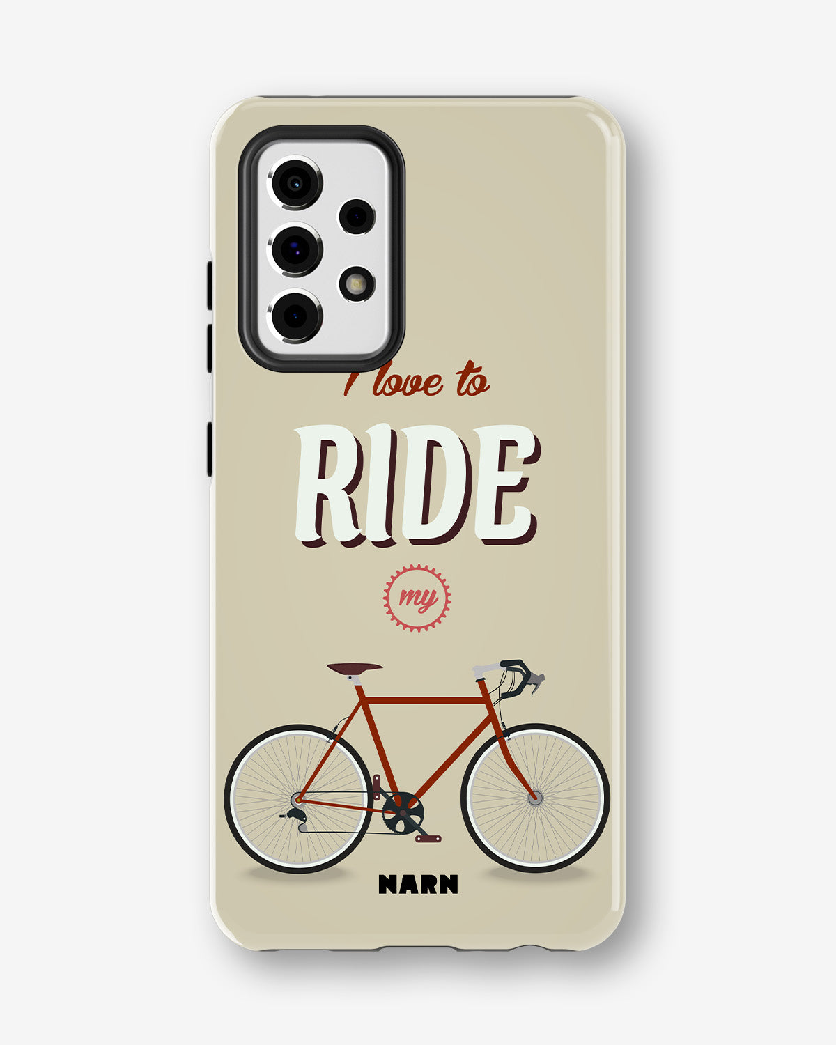 Samsung Galaxy A52 / A52s 5G Tough Case – Ride My Bicycle - View 1