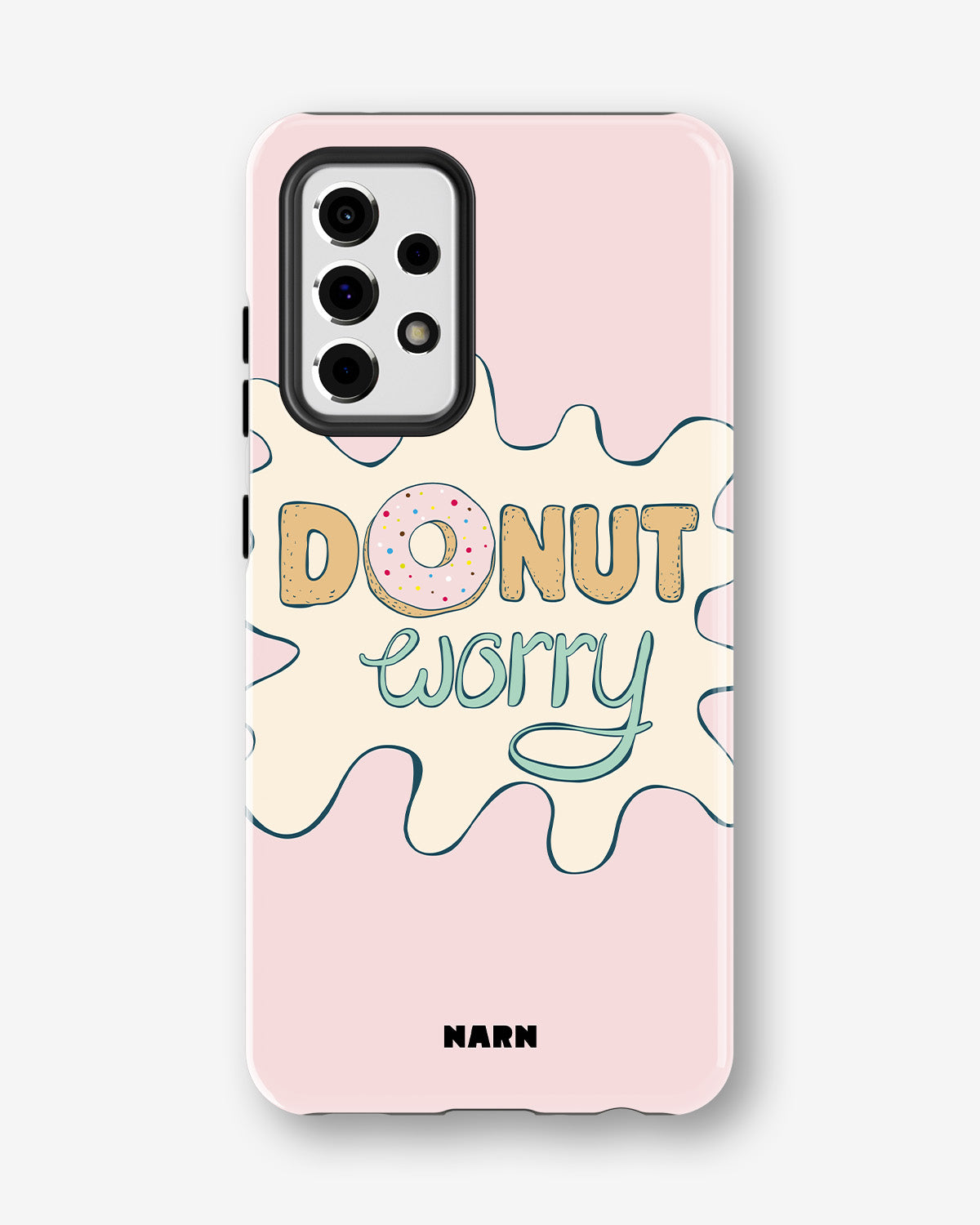 Samsung Galaxy A52 / A52s 5G Tough Case – Donut Worry - View 1