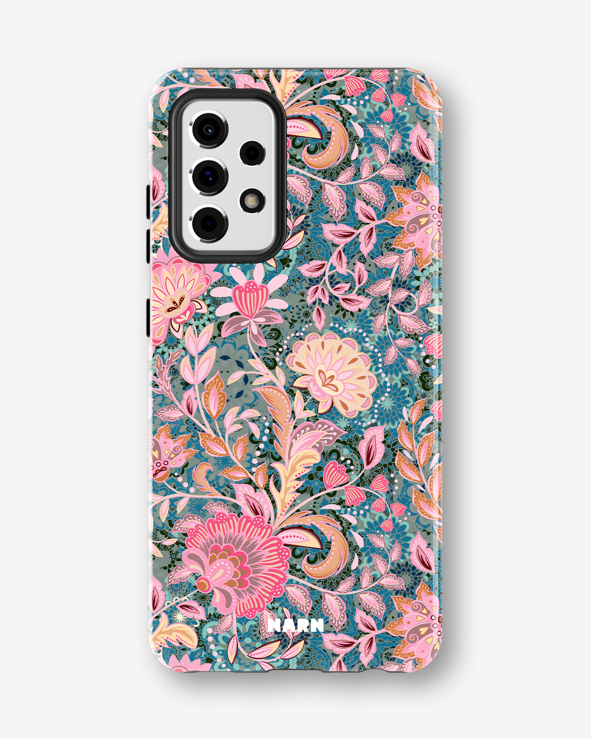Samsung Galaxy A52 / A52s 5G Tough Case – Fantasy Flowers - View 1