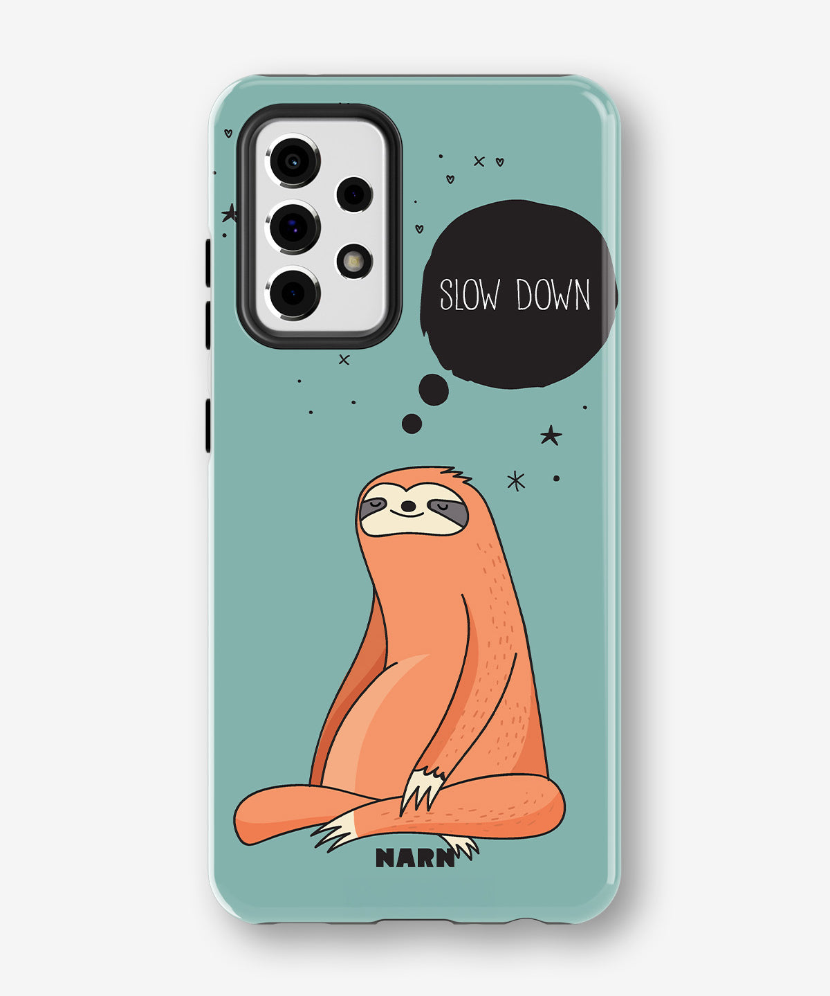Samsung Galaxy A52 / A52s 5G Tough Case – Slow Down Sloth - View 1